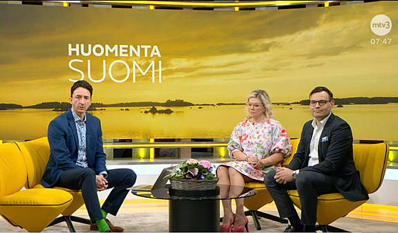 Hanken & SSE Executive Education mukana MTV:n Huomenta Suomi-ohjelmassa
