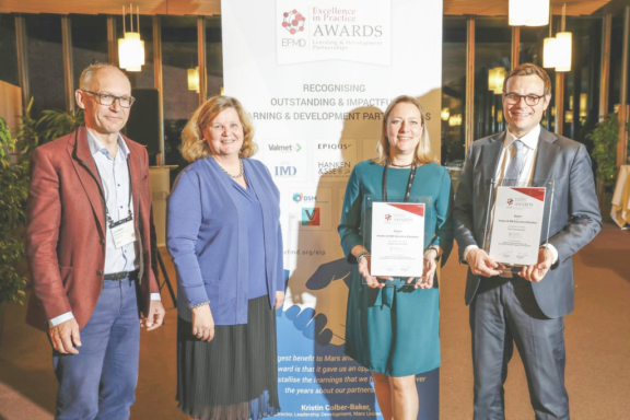 Hanken & SSE and Epiqus received gold award for Integration Program Business Lead at award ceremony in Lausanne