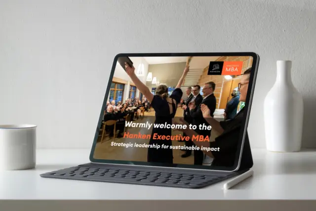 Hanken Executive MBA –  infowebinaari syyskuussa 2026