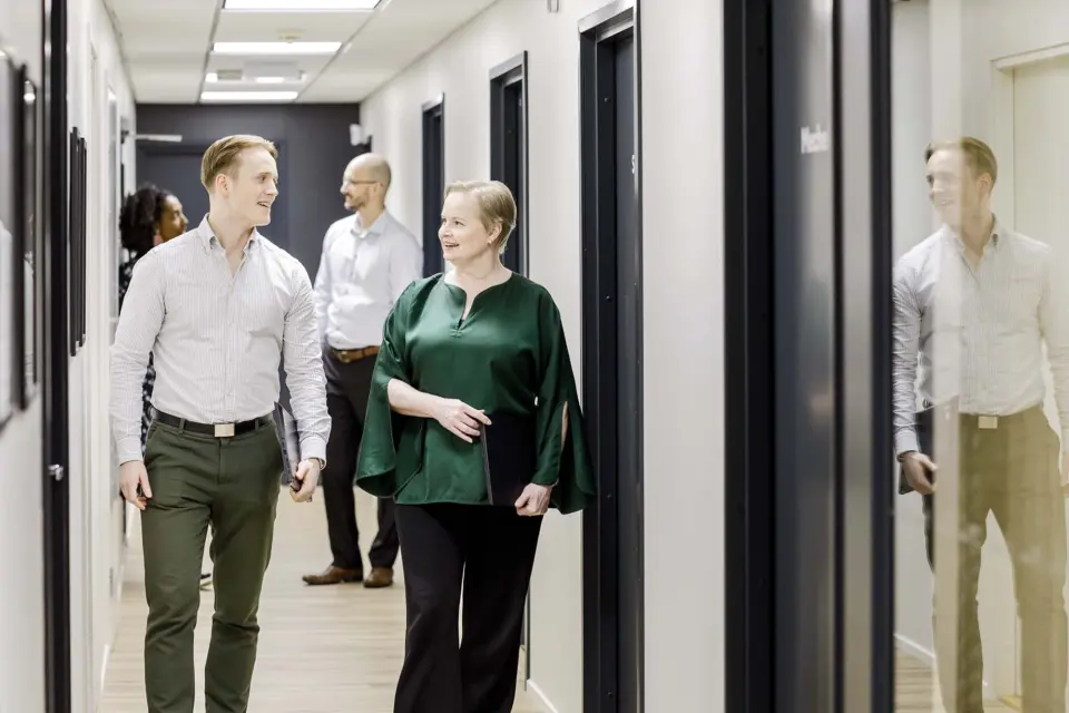 Hanken SSE people corridor